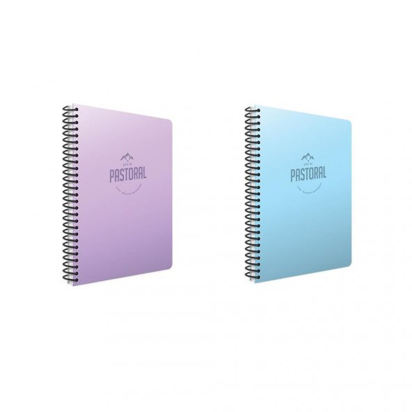 Gıpta Pastoral 72 Yp. A4 Spiralli Pp. Kapak Defter Seti Çizgili 2li ürün görseli 1