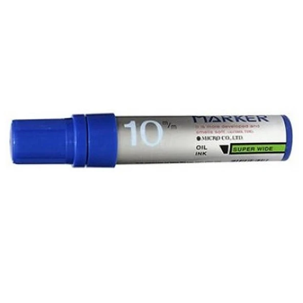 Micro Markör Kalem 10 Mm. Mavi 10'LU ürün görseli 1