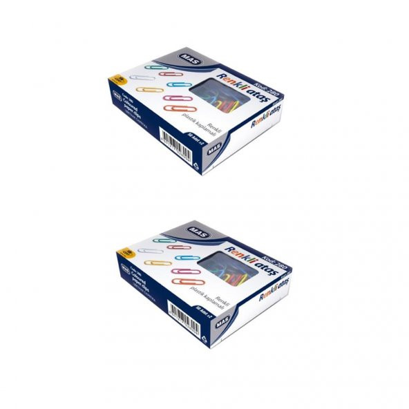 Mas 280 PLS Renkli Ataç ( Pvc Kaplı ) 28 Mm 2 Adet ürün görseli 1