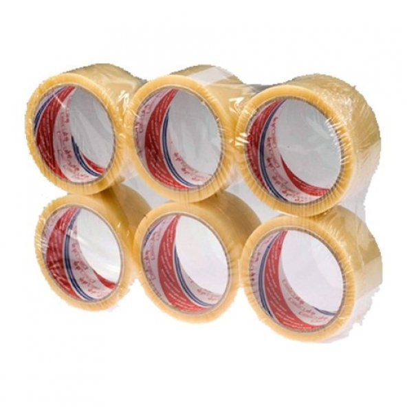 Ve-Ge Şeffaf Fil Koli Bandı 6lı 45x40 cm ürün görseli 1