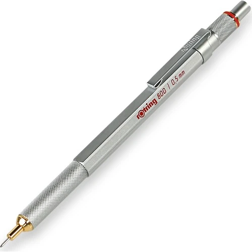 Rotring 800 Versatil Kalem 0.5 Mm uç Krom 1904449 ürün görseli 1