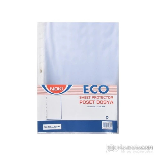 Noki Eco Poşet Dosya 1000'Li Paket ürün görseli 1