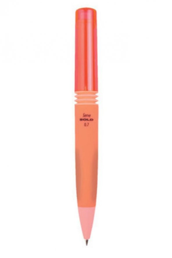 Serve Bold Mekanik Kurşun Kalem 0.7 mm Kırmızı ürün görseli 1