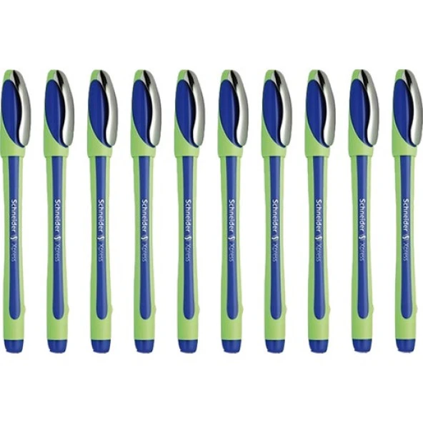 Schneider Xpress 0.8 mm Fiber Uçlu Kalem 10 Adet Mavi ürün görseli 1