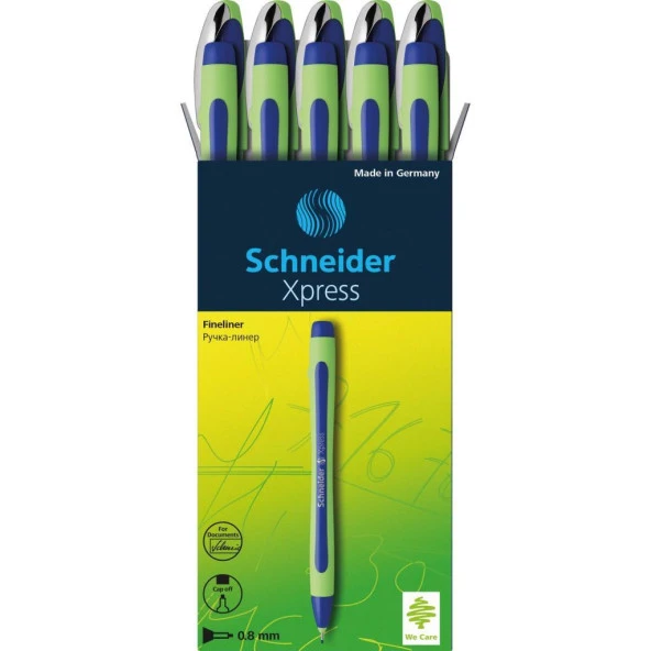 Schneider Xpress 0,8 Mm Fiber Uçlu Kalem Mavi 10'Lu Kutu ürün görseli 1