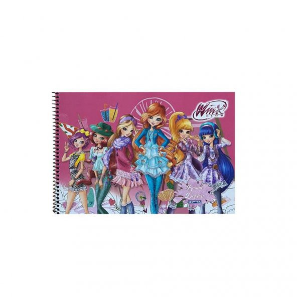 Gıpta Winx 17x24 Spiralli Resim Defteri 15 Yp. ürün görseli 1