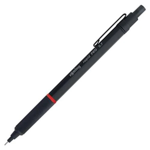 Rotring Rapid Pro Versatil Kalem 2.0 uç Mat Siyah 1904260 ürün görseli 1
