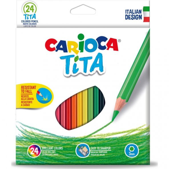 Carioca Tita Kuru Boya Kalemi 24Lü ürün görseli 1