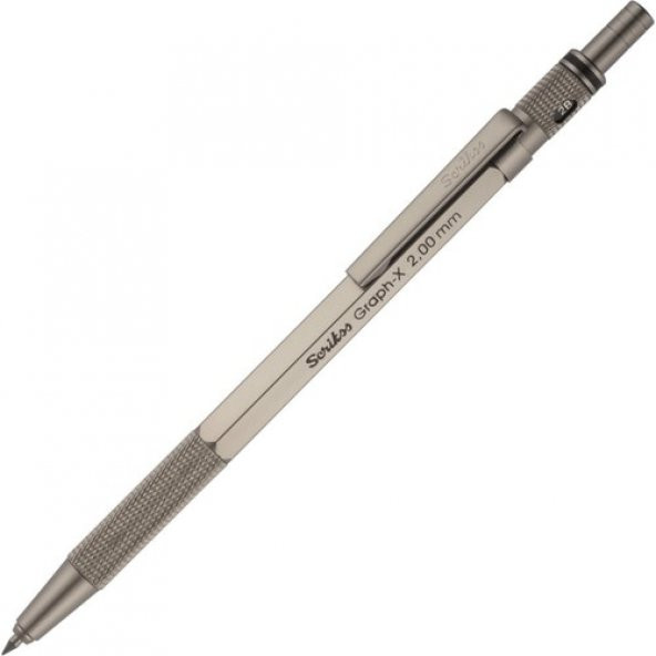 Scrikss Graph-X Metal Versatil Kalem 2.0 Mm Kurşun Gri ürün görseli 1