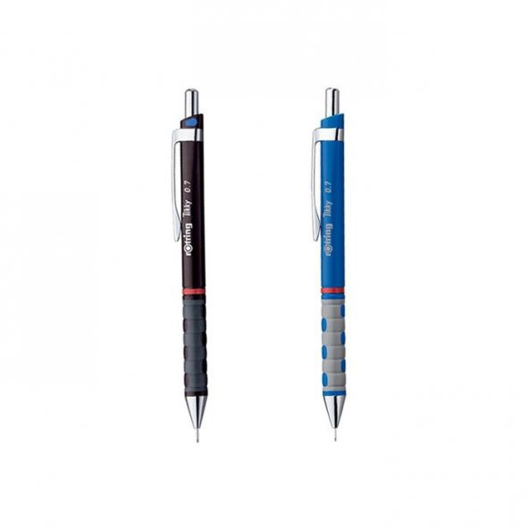 Rotring Tikky Versatil Kalem 0.7 mm Bordo-Mavi ürün görseli 1