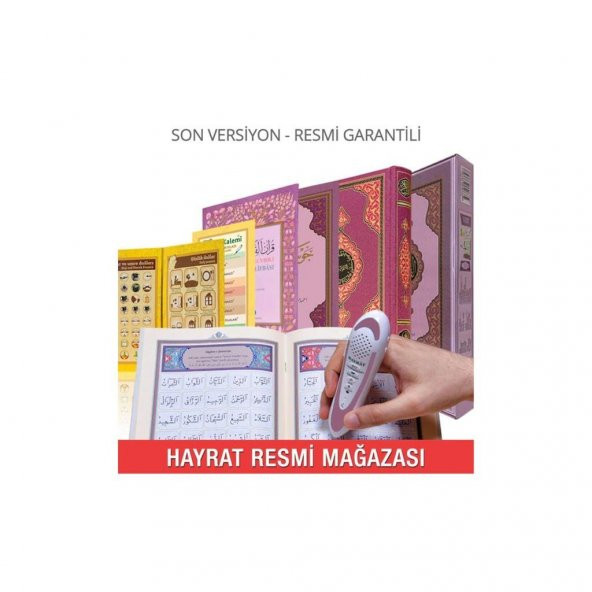 Hayrat KurAn Kalemi KurAn Okuyan Kalem KurAn Lila - Orta Boy ürün görseli 1