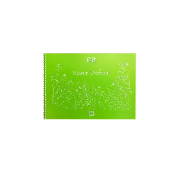 Gıpta Eco Spiralli Resim Defteri 35x50 25 Yp. ürün görseli 1