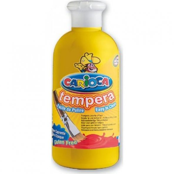Carioca Tempera Suluboya Süper Yikanabilir Sari 250 Ml. ürün görseli 1