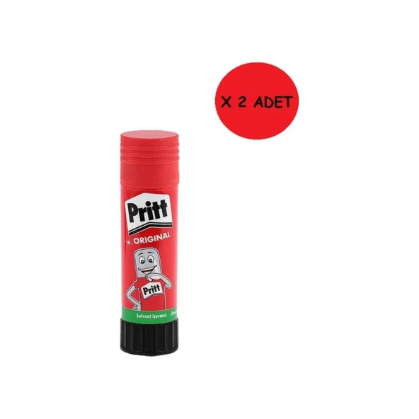 Pritt Yapıştırıcı stick 43 Gr 2 Adet ürün görseli 1