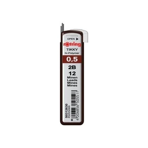 Rotring Kurşun Kalem Ucu 0.5 2B 10 Adet ürün görseli 1