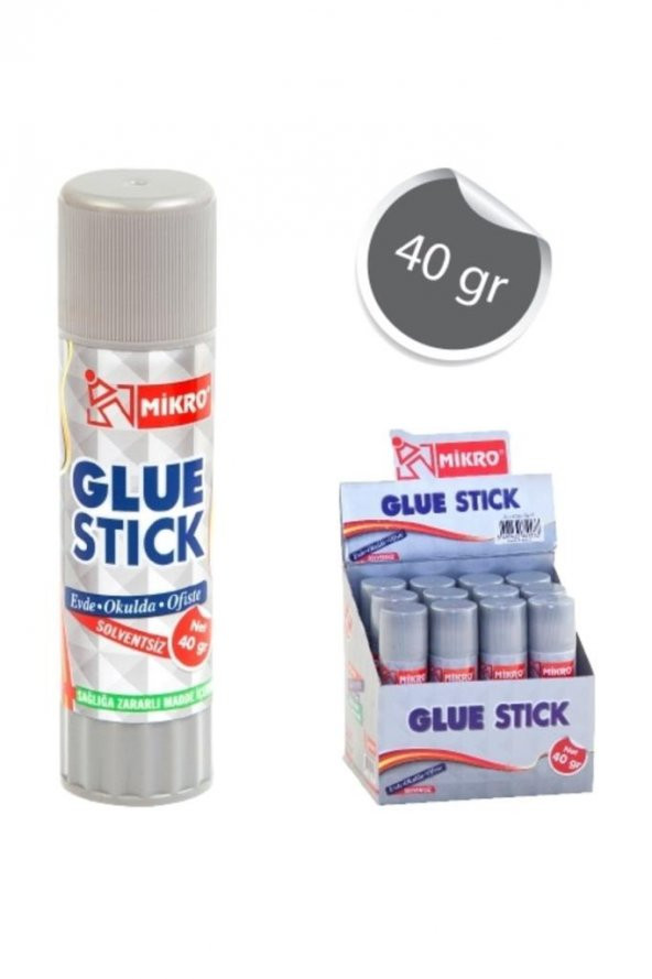 Mikro Stick Yapıştırıcı 40 Gr. 12Lİ ürün görseli 1