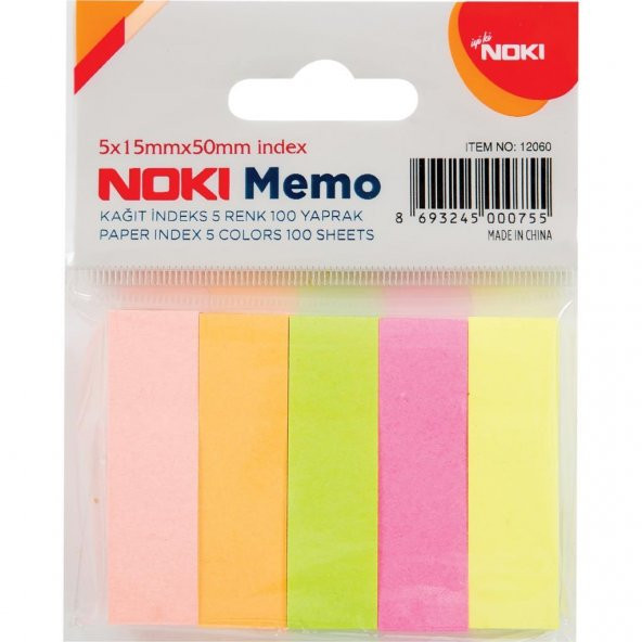 Noki İndeks 5 Renk 100Yp 4lü Paket ürün görseli 1