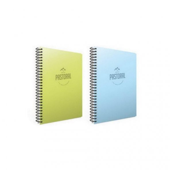 Gıpta Pastoral 60 Yp. A4 Spiralli Pp. Kapak Defter 1 Kareli + 1 Çizgili ürün görseli 1