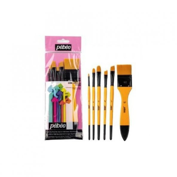 Pebeo Fırça Seti 6 Lı Set-8 ürün görseli 1