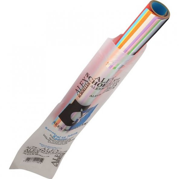 Alex Schoeller Fon Kartonu 120Gr. 50X70 cm - 10 Renk Karışık Rulo ürün görseli 1