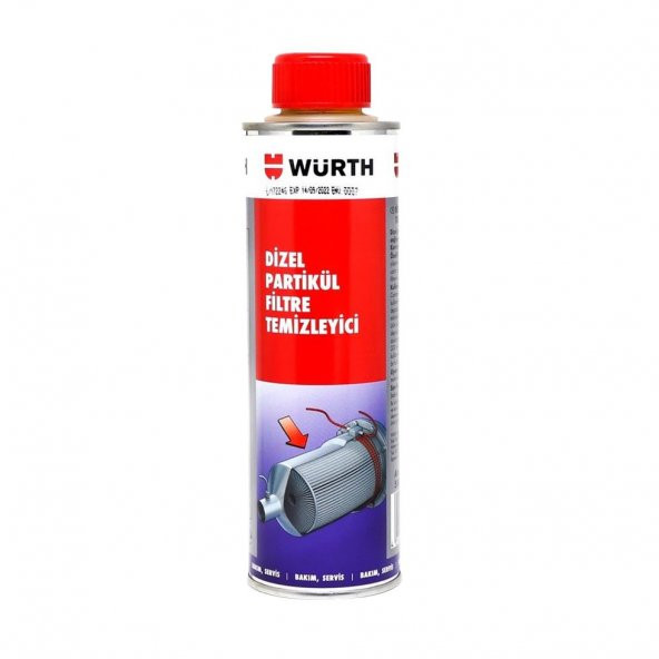 Würth Dizel Partikül Filtre Temizleyici Sıvı 300 Ml ürün görseli 1