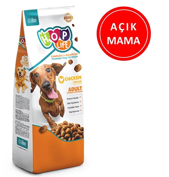 Hop Life Tavuklu Yetişkin Köpek Maması 1 Kg AÇIK ürün görseli 1