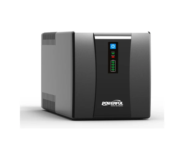 Powerful SLE-1500 1500VA Line Interactive UPS Kesintisiz Güç Kaynağı ürün görseli 1
