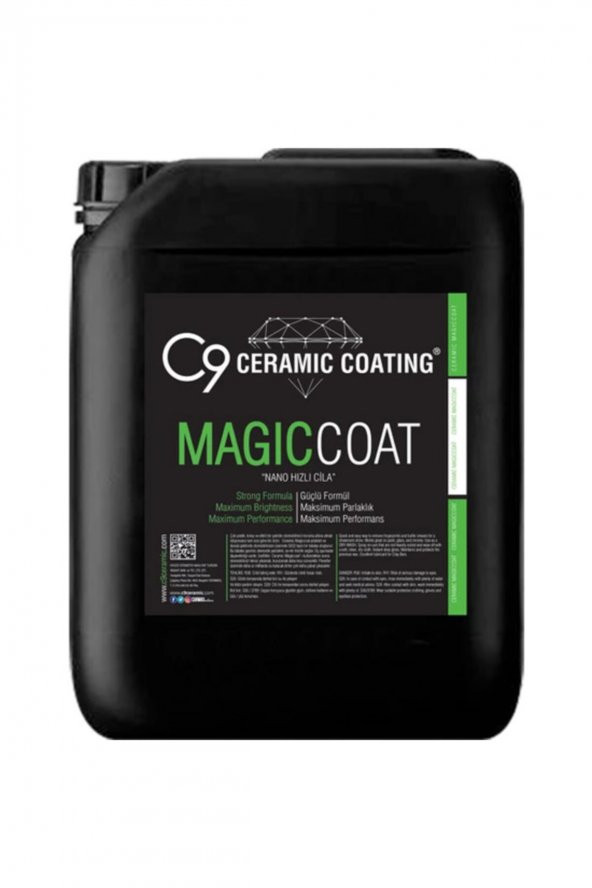 Carwax-c9 Magic Coat - Hızlı Cila 5 lt ürün görseli 1