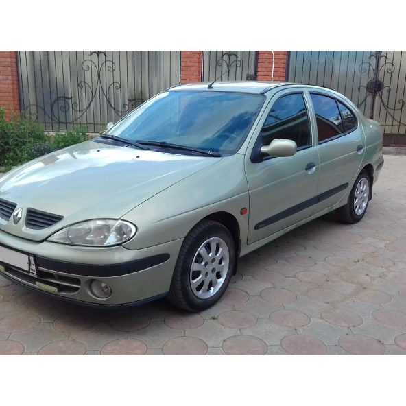 RENAULT MEGANE 1 KAPI CAM RÜZGARLIĞI MKM (2ADET ARKA KAPILAR İÇİN) YAĞMURLUK ürün görseli 1
