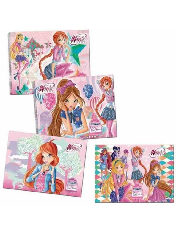 GIPTAD RESIM DEFTERI 25x35 15 YP. WINX (3088) ürün görseli 1