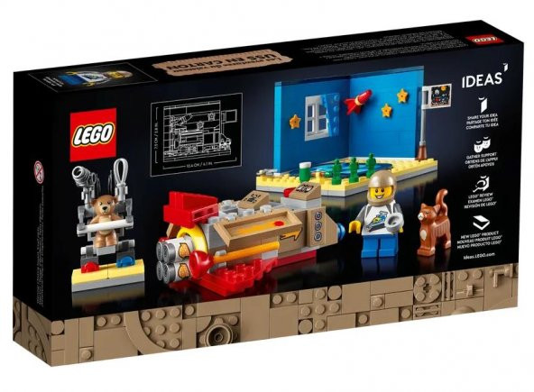 Lego İdeas 40533 Cosmic Cardboard Adventures - Resim 2