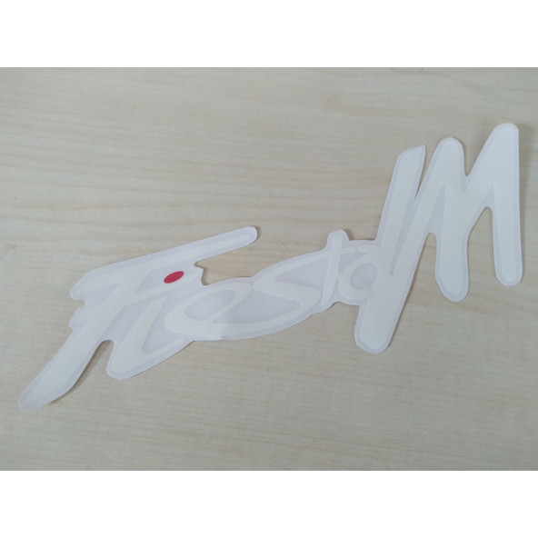FİESTAM STİCKER 20x6cm FİESTA STİCKER, FİESTA YAZISI, FİESTA ETİKETİ, FİESTA ÇIKARTMASI ürün görseli 1
