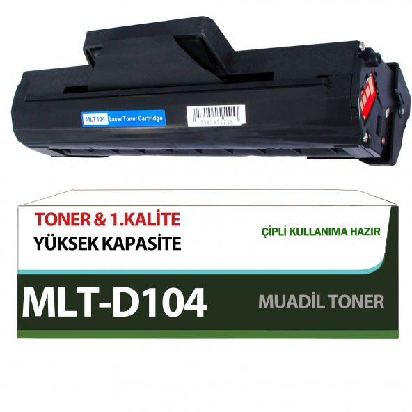 For Samsung SCX3205W Toner Muadil MLT-D104S Çipli ürün görseli 1