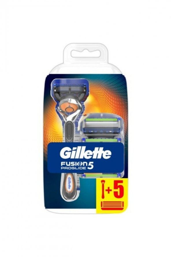 Gillette Fusion5 Flexball Proglide Tıraş Makinesi + 5 Yedek Tıraş Bıçağı ürün görseli 1