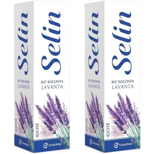 Selin Lavanta Kolonya Pet 400 ml 2 ADET ürün görseli 1