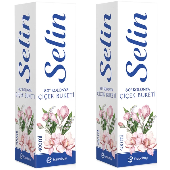 Selin Çiçek Buketi Kolonyası Pet 400 ml 2 ADET ürün görseli 1