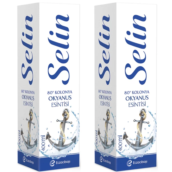 Selin Okyanus Esintisi Kolonya Pet 400 ml 2 ADET ürün görseli 1