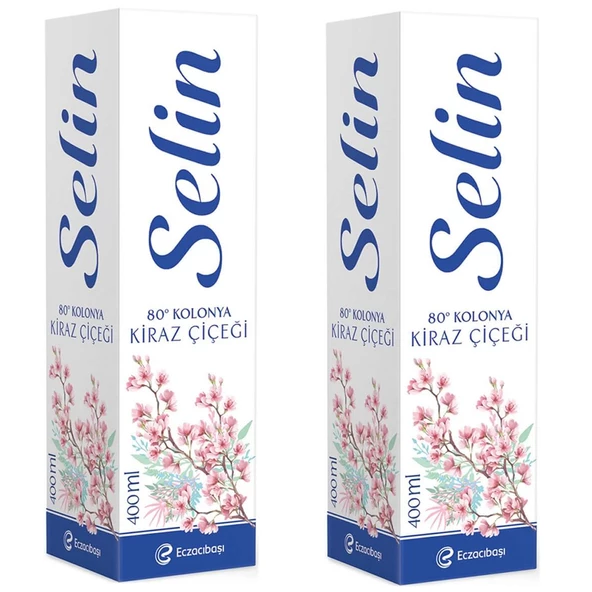 Selin Kiraz Çiçeği Kolonyası Pet 400 ml 2 ADET ürün görseli 1