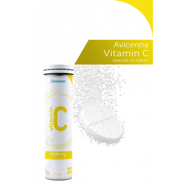 Avicenna - Vitamin C - 1000mg - 20 Tablet - ürün görseli 1