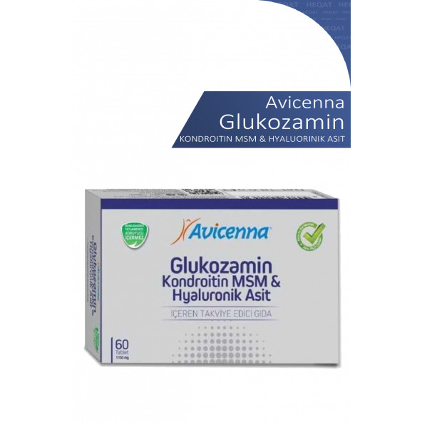 Avicenna - Glukozamin- Glucosamine- Msm & Hyaluronik Asit - 60 Tablet ürün görseli 1