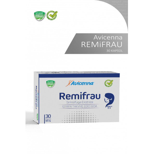 Avicenna - Remifrau - Simisifuga Ekstresi İçeren Takviye Edici Gida - 30 Kapsül ürün görseli 1