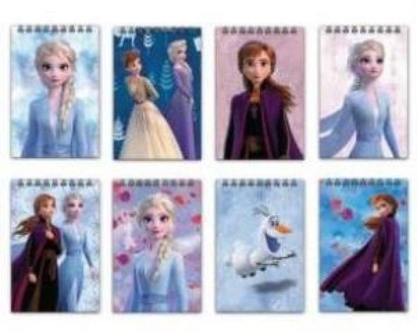 KESKIN BLOKNOT A7 SPR.FROZEN 42YP. 140100 ürün görseli 1