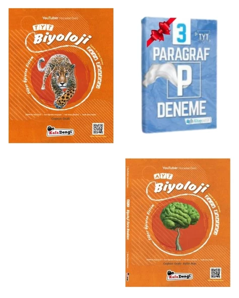 TYT ve AYT Biyoloji Soru Bankası ürün görseli 1