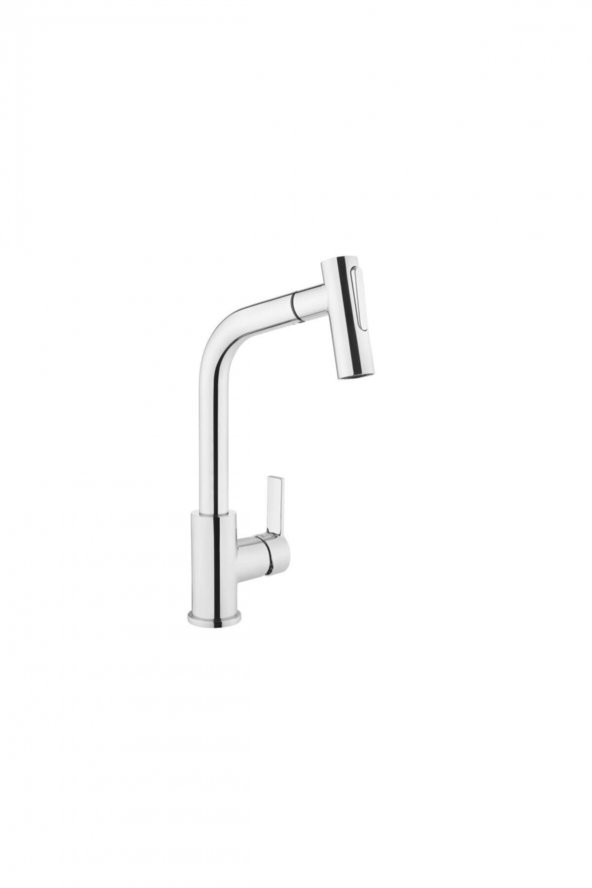 Artema Maestro A42146 Pull-Out Krom Mutfak Bataryası - Resim 2