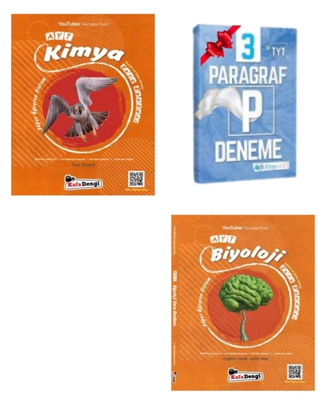 AYT Kimya ve Biyoloji Soru Bankası ürün görseli 1