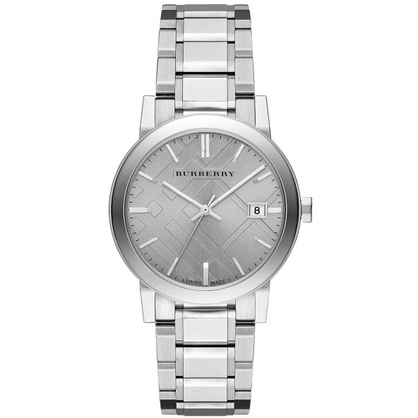 【早い者勝ち】 Burberry シルバー アナログ時計　BU9035 PTTAVM: Burberry BU9035 Bayan Kol Saati