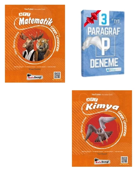 AYT Matematik ve Kimya Soru Bankası ürün görseli 1