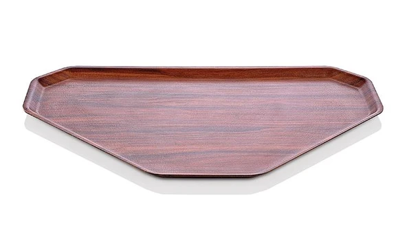 Omnipazar Atlasform 015 Trapezoid Melamin Servis Tepsi 36x52 cm ürün görseli 1