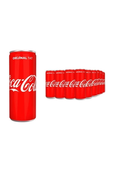 Coca Cola 250 ml 24 Adet ürün görseli 1
