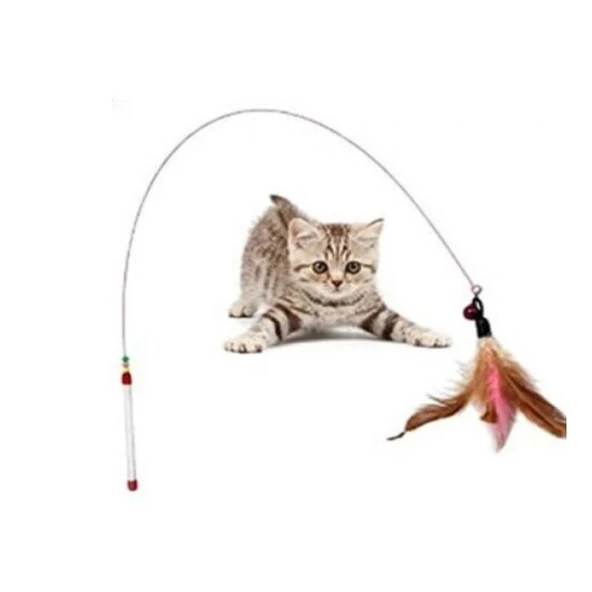TİNEKE Kedi Oyun Oltası 90 Cm ürün görseli 1